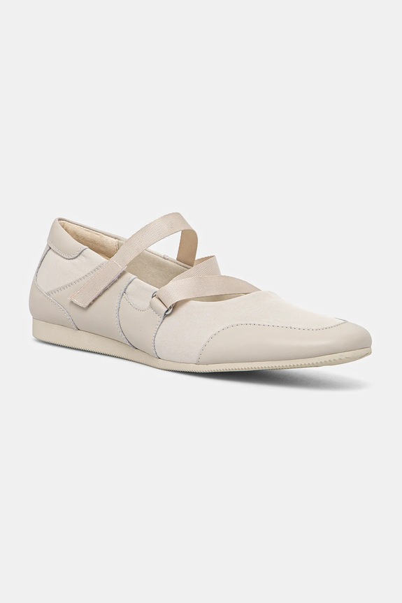 Baleríny Vagabond Shoemakers HILLARY usňová koža béžová 5725.327.02
