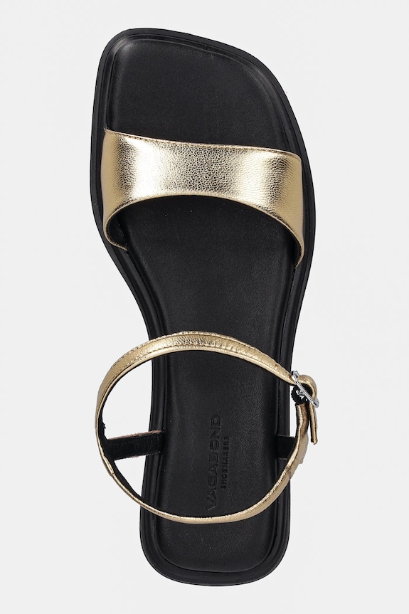 Δερμάτινα σανδάλια Vagabond Shoemakers IZZY χρυσαφί 5913.083.81