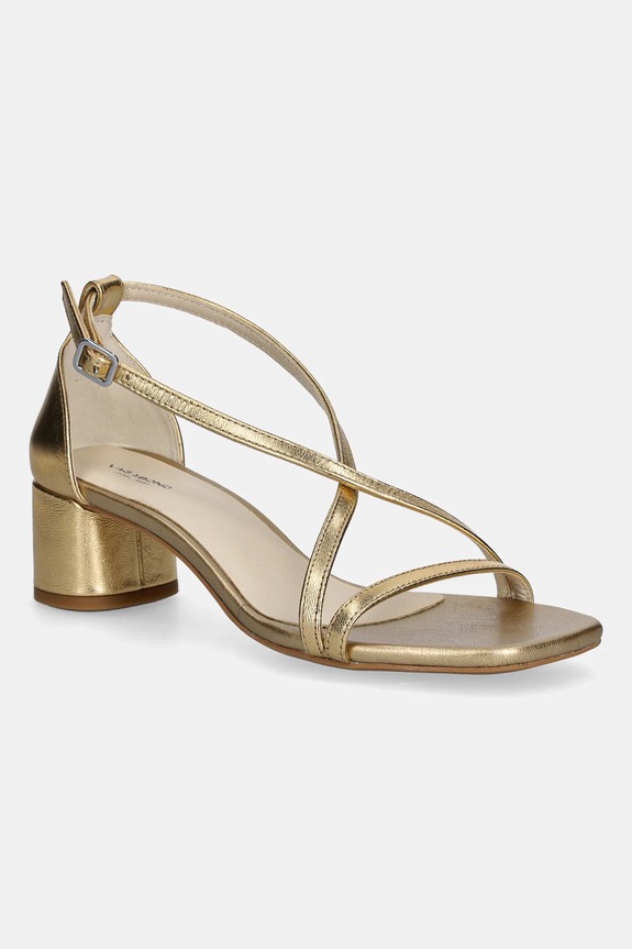 Usnjeni sandali Vagabond Shoemakers PIPER Zrnato usnje zlata 5921.183.81