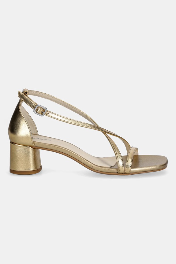 Usnjeni sandali Vagabond Shoemakers PIPER 5921.183.81 zlata SS25