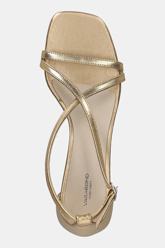 Usnjeni sandali Vagabond Shoemakers PIPER zlata 5921.183.81