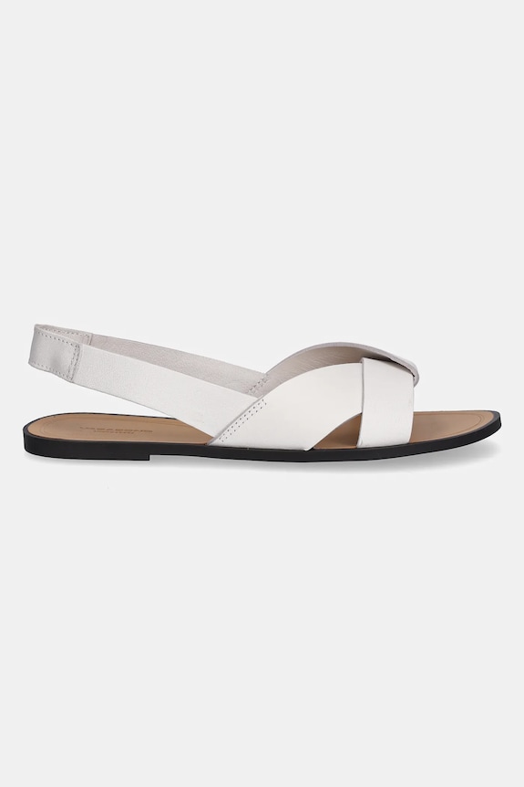 Vagabond Shoemakers bőr szandál TIA 2.0 5531.001.01 fehér SS25