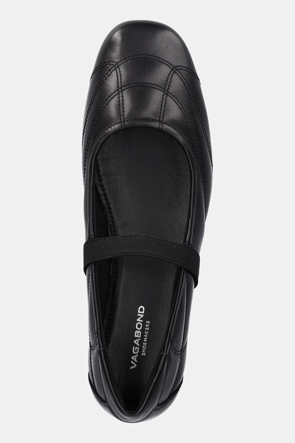 Vagabond Shoemakers balerini din piele Hillary negru 5925.501.20