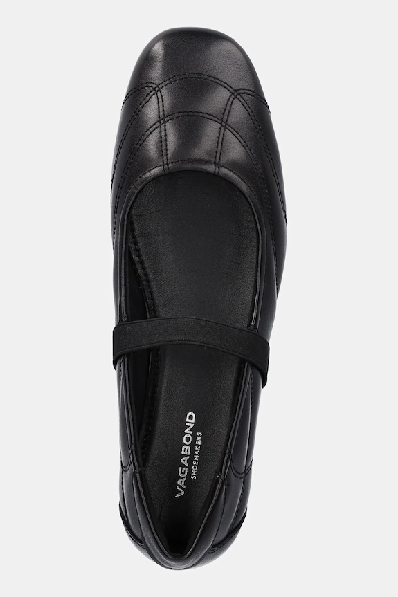 Vagabond Shoemakers balerini din piele Hillary negru 5925.501.20