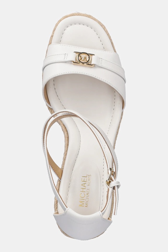 Kožne sandale MICHAEL Michael Kors Mandy bijela 40R5MAMS2L.085