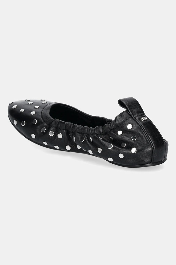 Scarpe MICHAEL Michael Kors ballerine in pelle Amy 40S5AYFP2L.001 nero