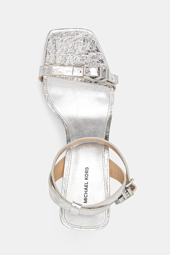 Πέδιλα MICHAEL Michael Kors Darrington ασημί 40S5DTMS1M.040