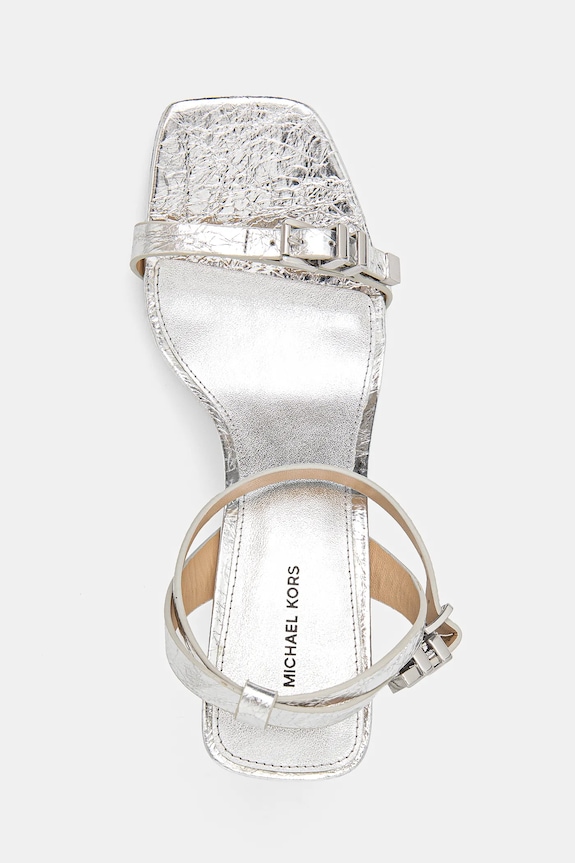 Πέδιλα MICHAEL Michael Kors Darrington ασημί 40S5DTMS1M.040