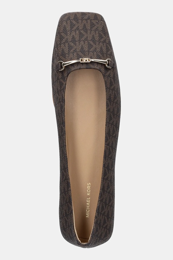 MICHAEL Michael Kors baleriny Lena brązowy 40S5LEFP1B.200