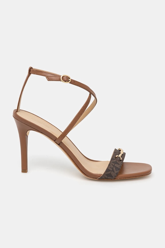 Πέδιλα MICHAEL Michael Kors Lena 40S5LEHS1B.227 καφέ SS25