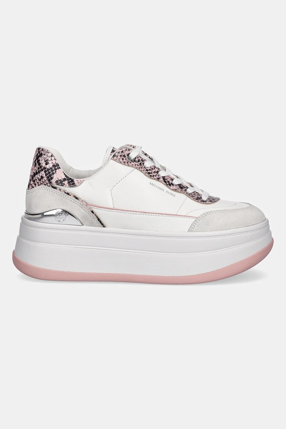 MICHAEL Michael Kors sneakers in pelle Hayes 43S5HYFS1S.688 bianco SS25