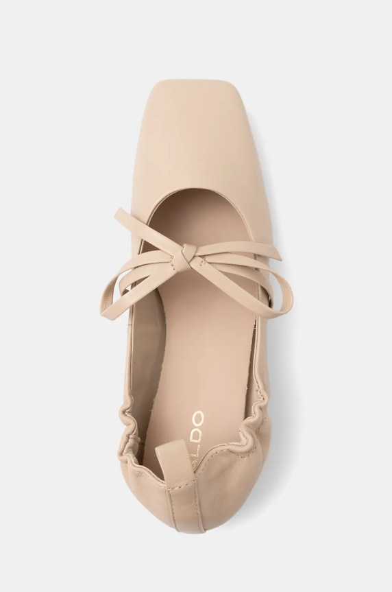 Кожаные балетки Aldo BRIONY бежевый 13932792.BRIONY