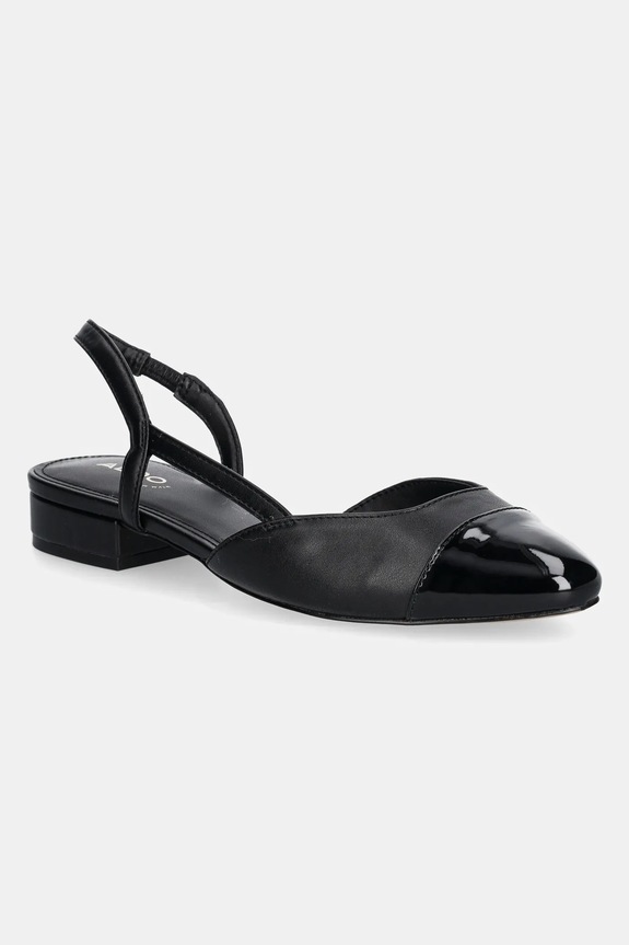 Aldo decolletè CLEMENTINNE finta pelle fiore nero 13773279.CLEMENTINNE