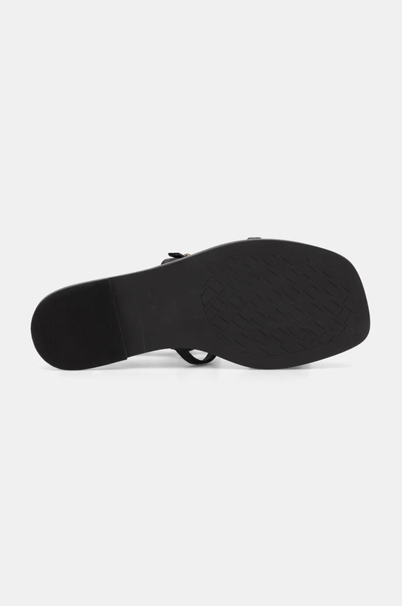 Kurt Geiger London sandały skórzane Regent Flat Gladiator 4381000109.BLACK czarny