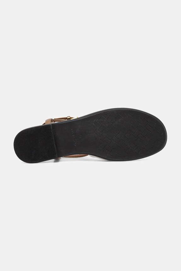 Kurt Geiger London sandały Orson Cross Flat Sandal 4369344309.BONECOMB beżowy