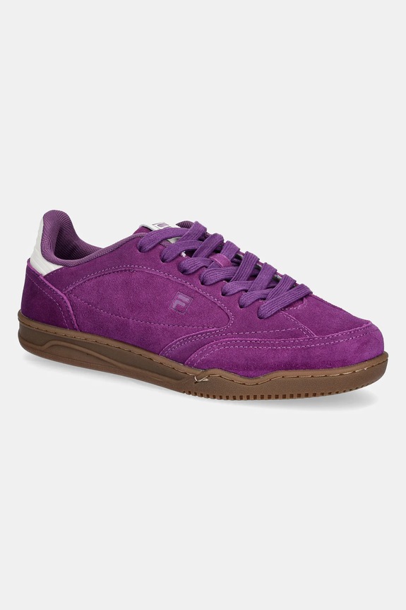 Fila sneakersy zamszowe Slantshot płaska fioletowy FFW0524