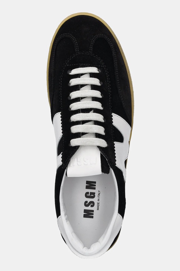 Semišové tenisky MSGM čierna 3841MDS021.522.99