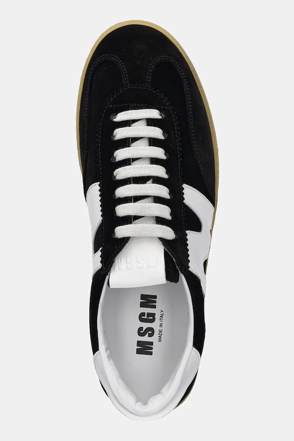 Semišové tenisky MSGM čierna 3841MDS021.522.99