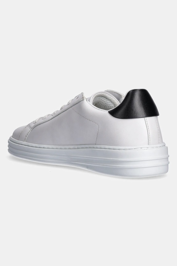 Obuwie MSGM sneakersy skórzane 3841MDS506.787.01 biały