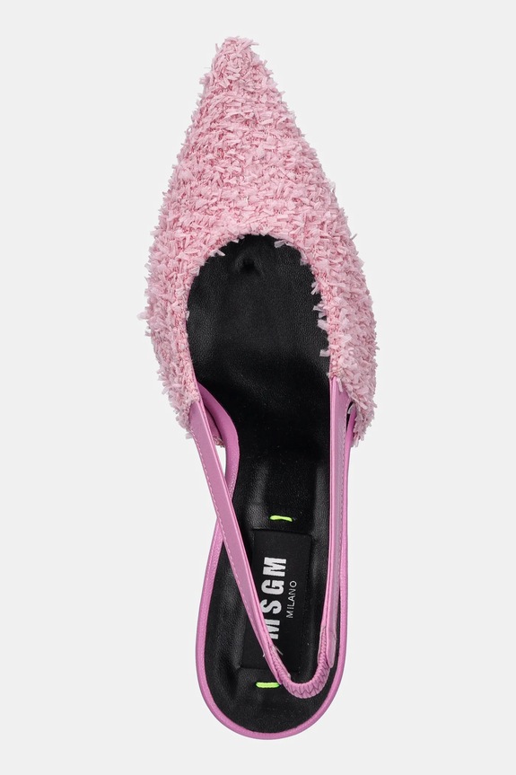 Lodičky MSGM ružová 3841MDS180.984.12