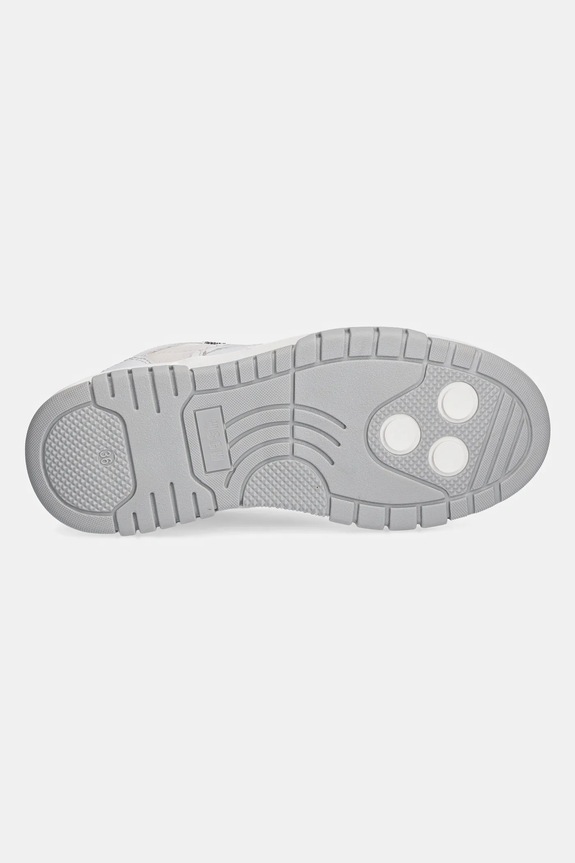 Δερμάτινα sneakers MSGM 3841MDS604.886.01 λευκό