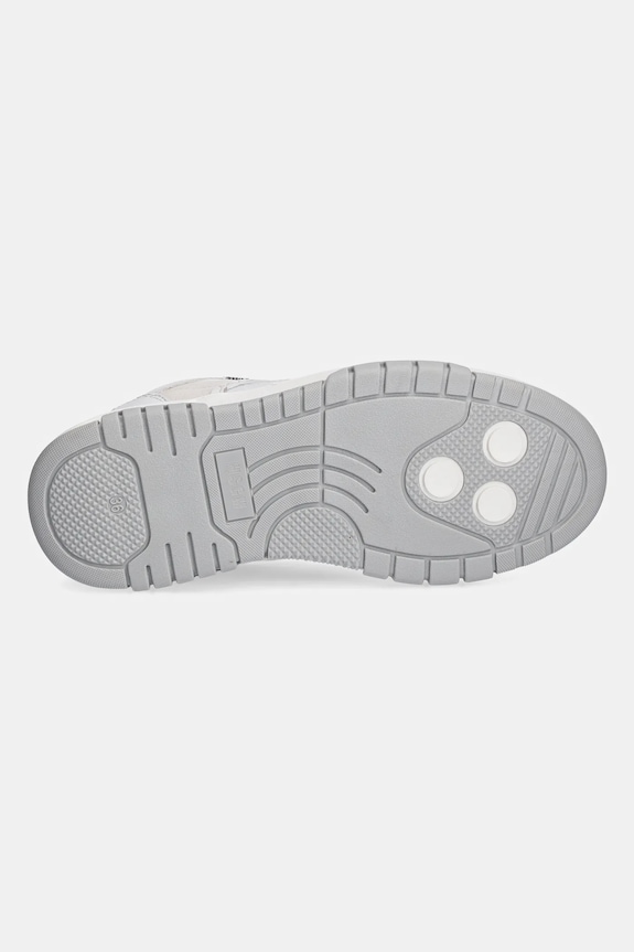 Δερμάτινα sneakers MSGM 3841MDS604.886.01 λευκό