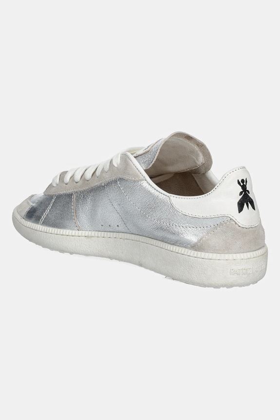 Παπούτσια Δερμάτινα sneakers Patrizia Pepe 2Z0065.L154.S125 ασημί