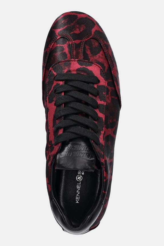 Kožené sneakers boty Kennel & Schmenger Drop burgundské 51.15340.368