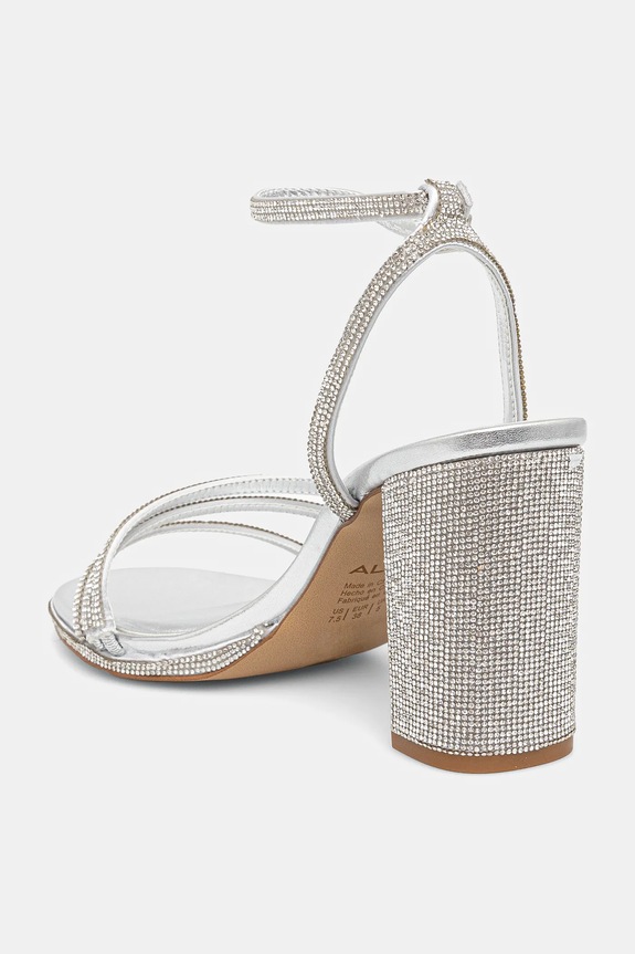Obuwie Aldo sandały CHICGLOW 13965413 srebrny