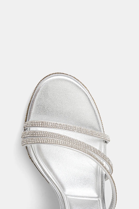Aldo sandały CHICGLOW srebrny 13965413