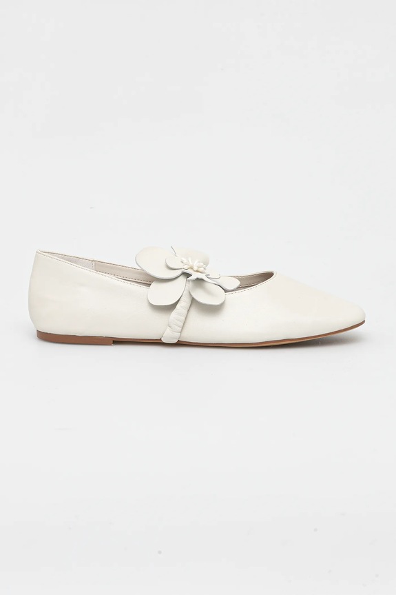 Aldo balerini de piele FLORALINA 13966794 bej SS25