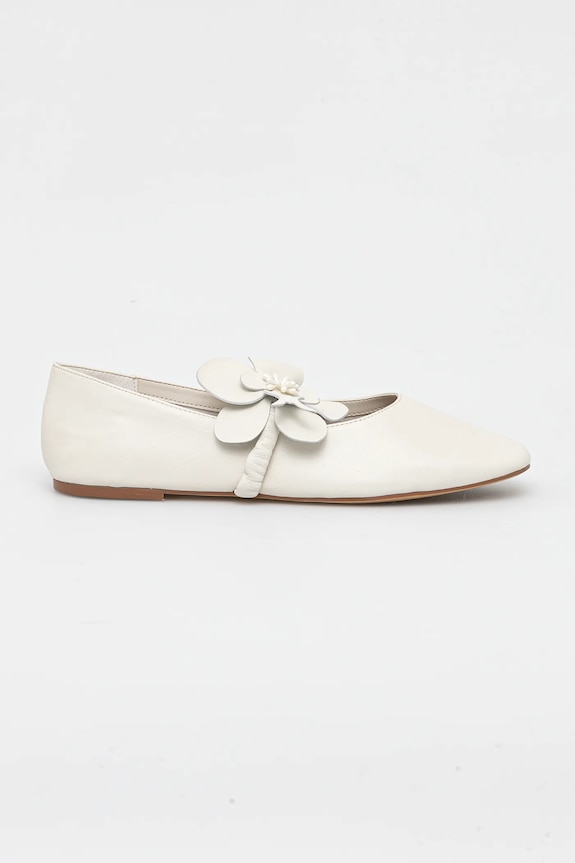 Aldo balerini de piele FLORALINA 13966794 bej SS25