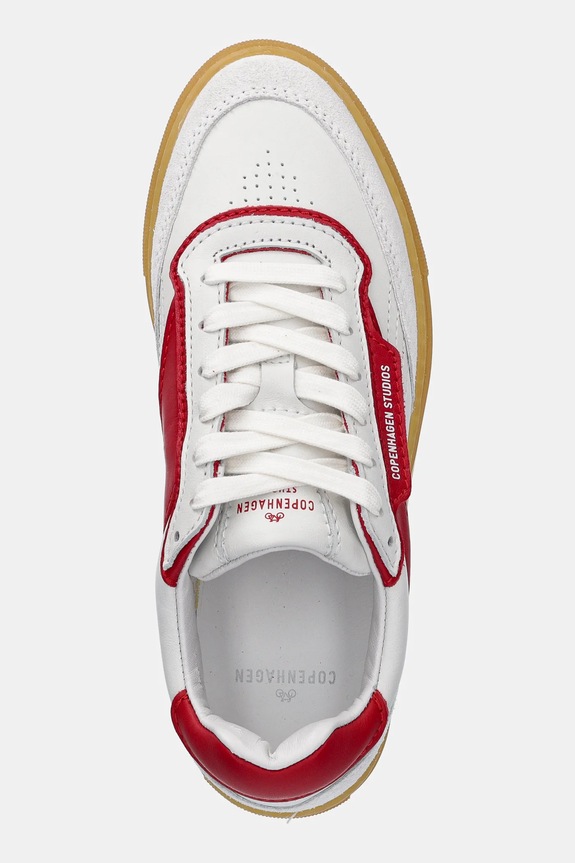 Kožené sneakers boty Copenhagen Leather bílá CPH90