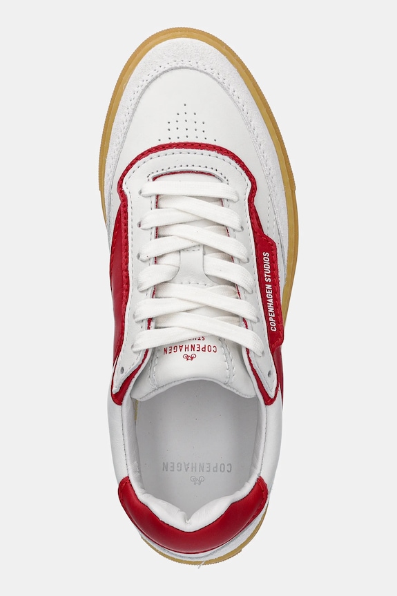 Kožené sneakers boty Copenhagen Leather bílá CPH90