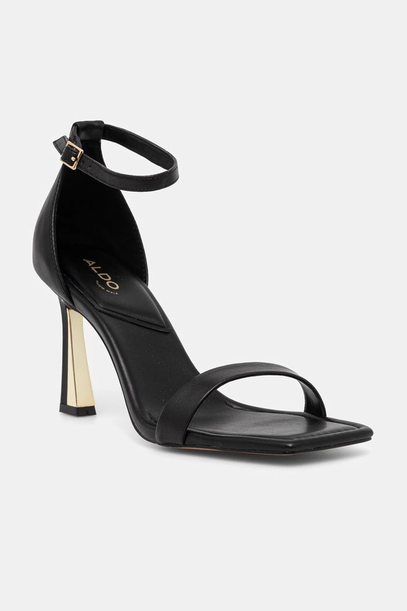 Aldo sandale de piele ROSALI subțire negru 13728098