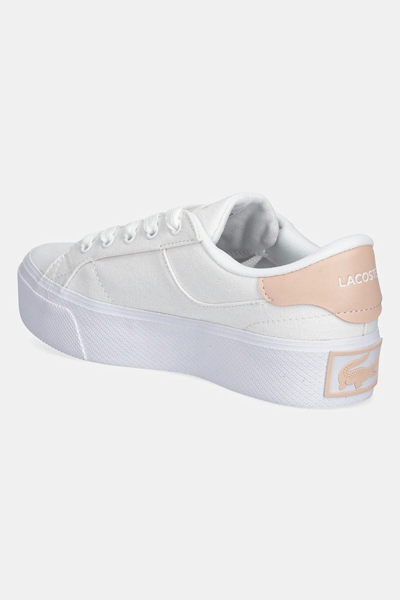 Обувки Ниски кецове Lacoste ZIANE 49CFA0017 бял