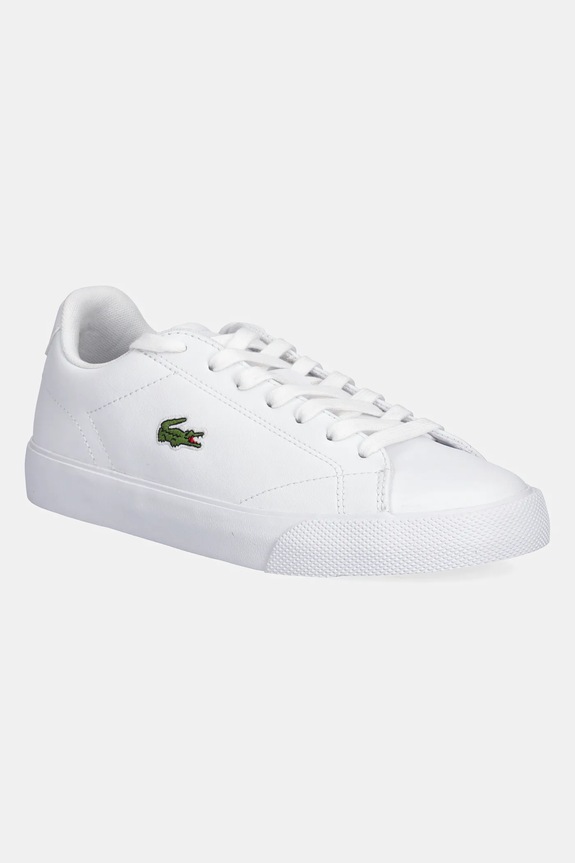 Lacoste sneakersy LEROND syntetyczny biały 49CFA0037