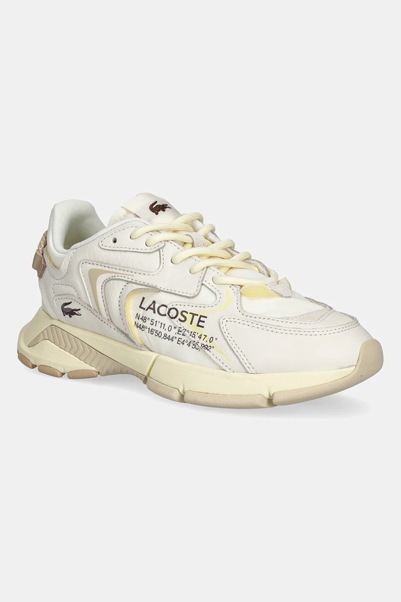 Кроссовки Lacoste L003 NEO кожа бежевый 49SFA0004