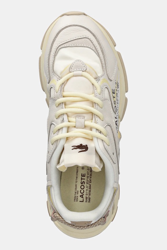 Кроссовки Lacoste L003 NEO бежевый 49SFA0004