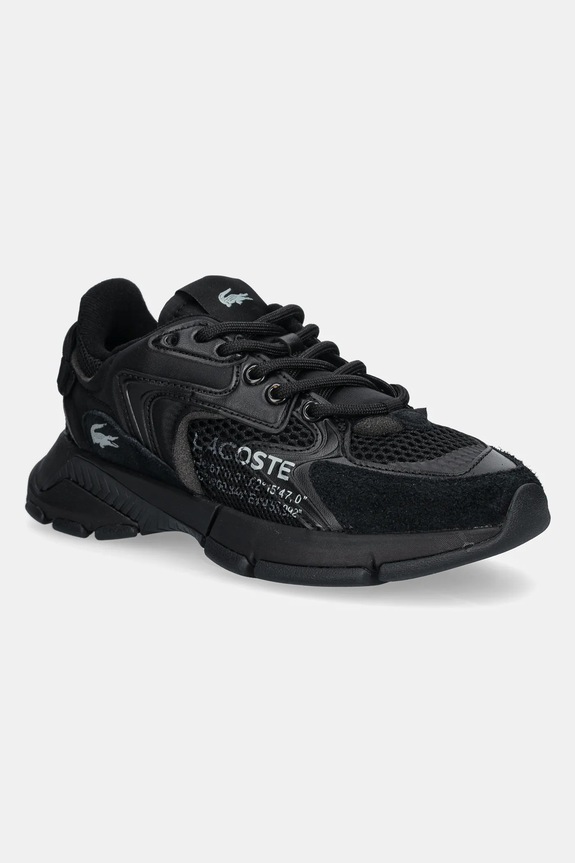 Tenisky Lacoste L003 NEO semišová kůže černá 49SFA0005