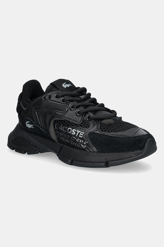 Tenisky Lacoste L003 NEO semišová kůže černá 49SFA0005