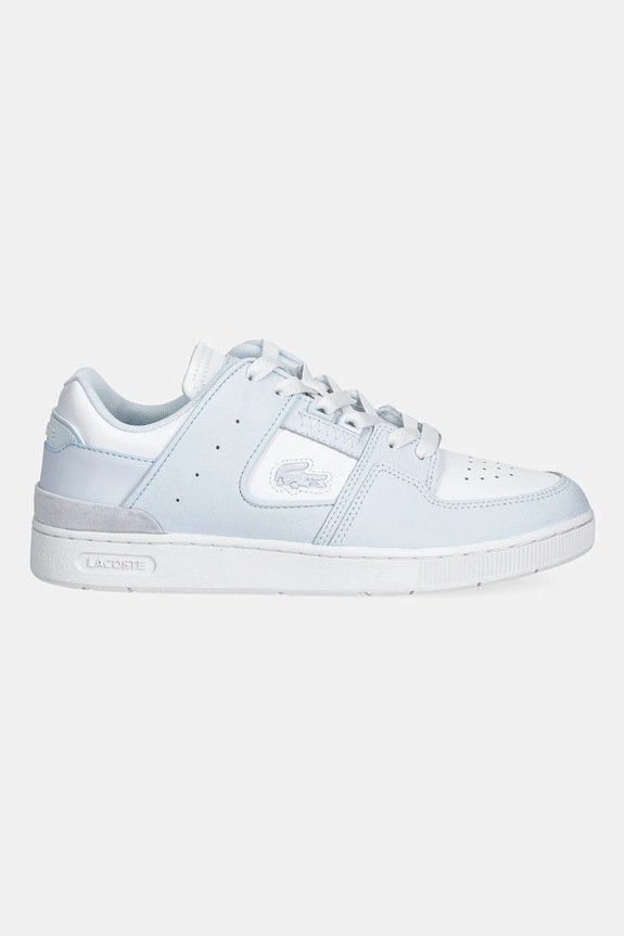 Lacoste bőr sportcipő COURT CAGE 49SFA0042 kék SS25