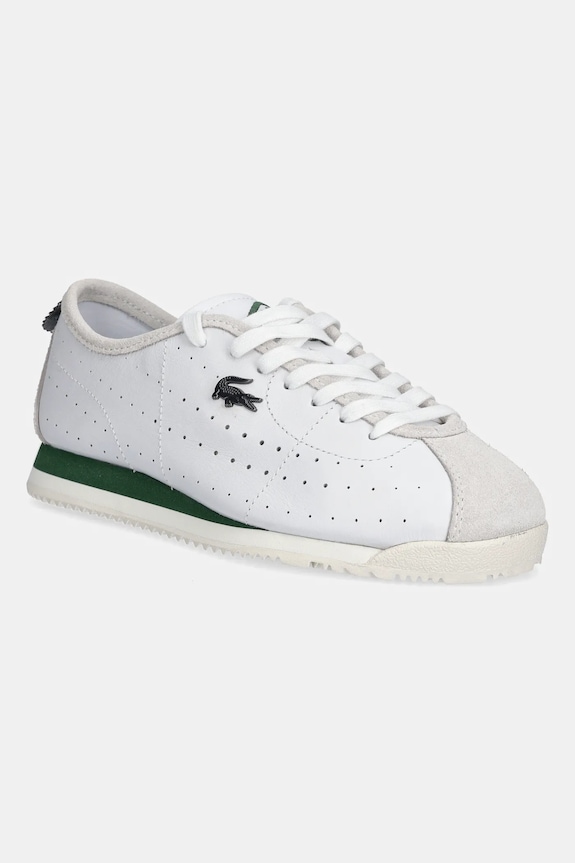 Lacoste sneakers in pelle CLUB-LOW flat bianco 49SFA0043