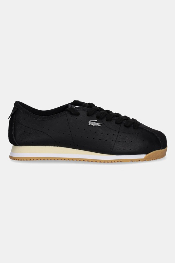 Lacoste sneakers in pelle CLUB-LOW 49SFA0043 nero SS25