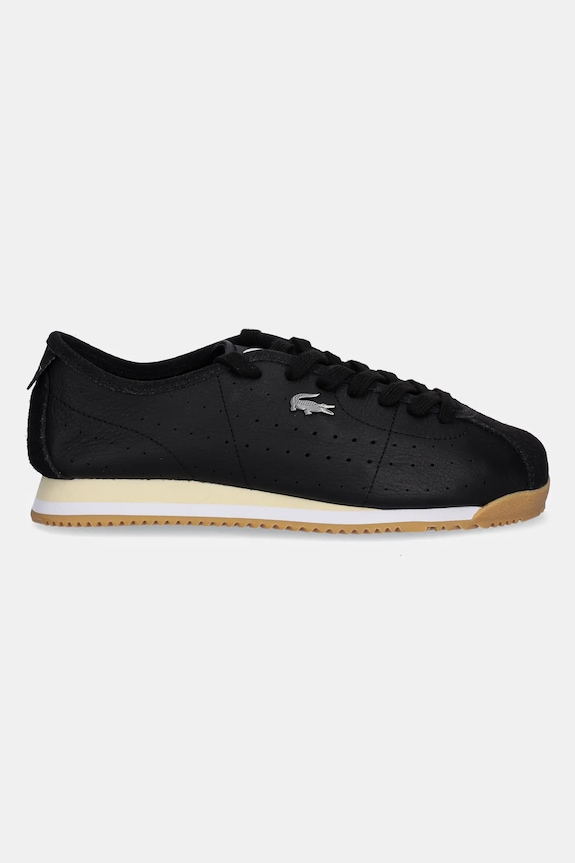 Lacoste sneakers in pelle CLUB-LOW 49SFA0043 nero SS25