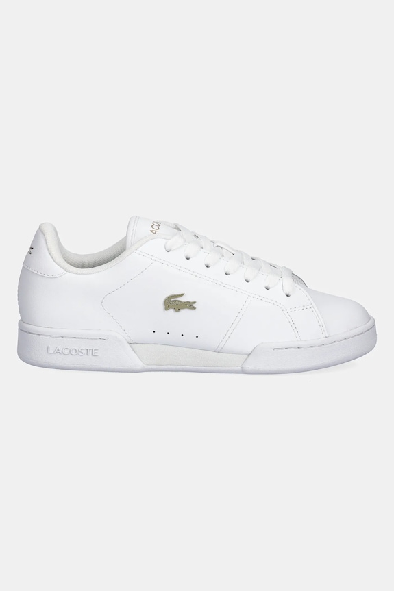 Lacoste sneakers din piele CARNABY CUP 49SFA0115 alb SS25