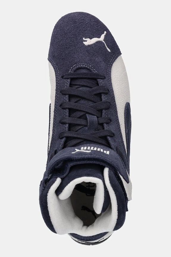 Puma sneakersy zamszowe Speedcat Mid granatowy 400384