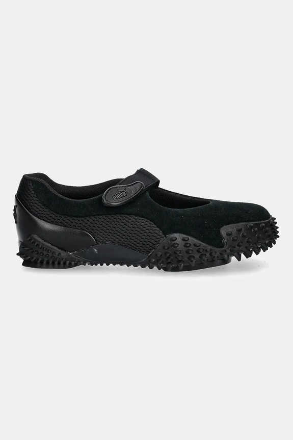 Puma ballerine in pelle scamosciata Mostro Fey PRM 401062 nero SS25