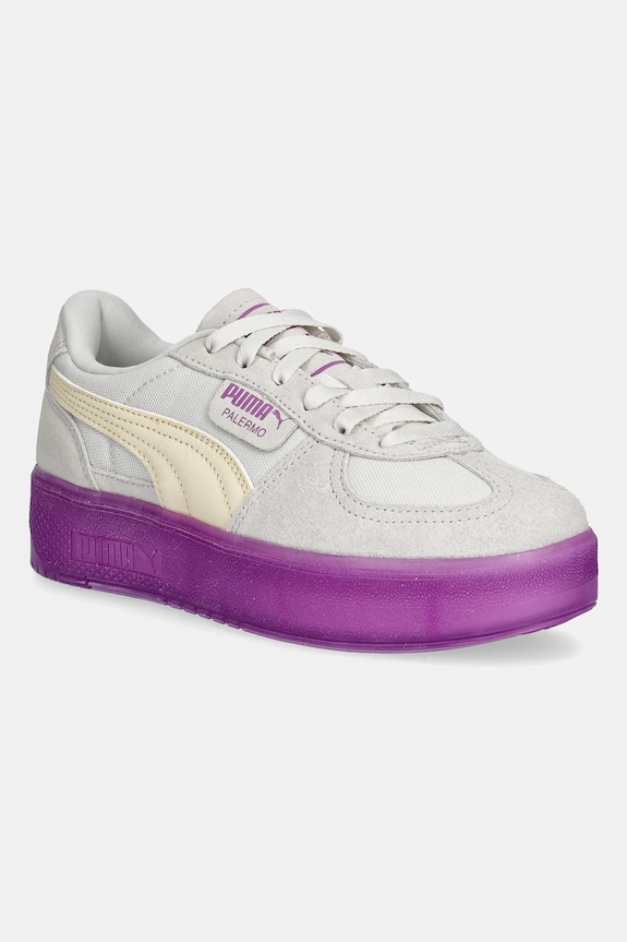 Puma sportcipő Palermo Elevata Xtra Wns platformos szürke 401285