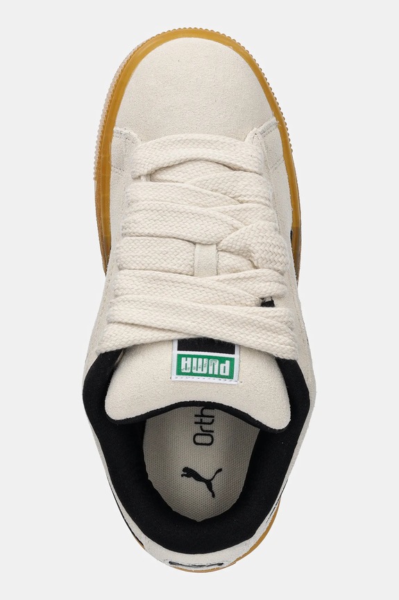 Puma sneakersy zamszowe Suede XL Dark Risk beżowy 401348